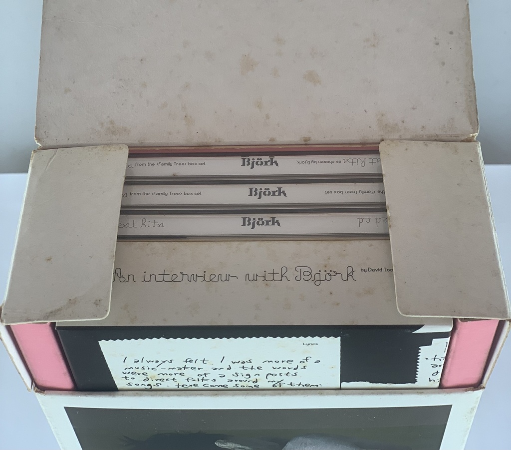 Bjork - Greatest Hits & Family Tree [Promocional] (6 CDs + VHS usado)