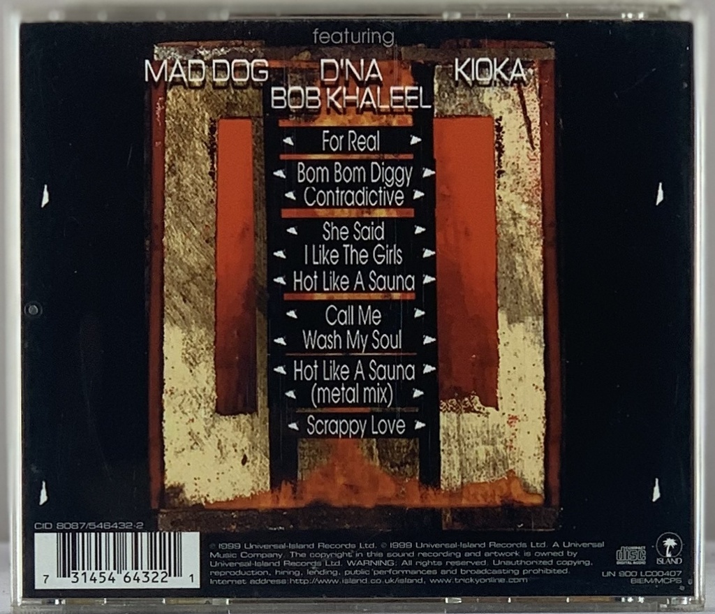 Tricky with DJ Muggs and Grease - Juxtapose (CD usado)