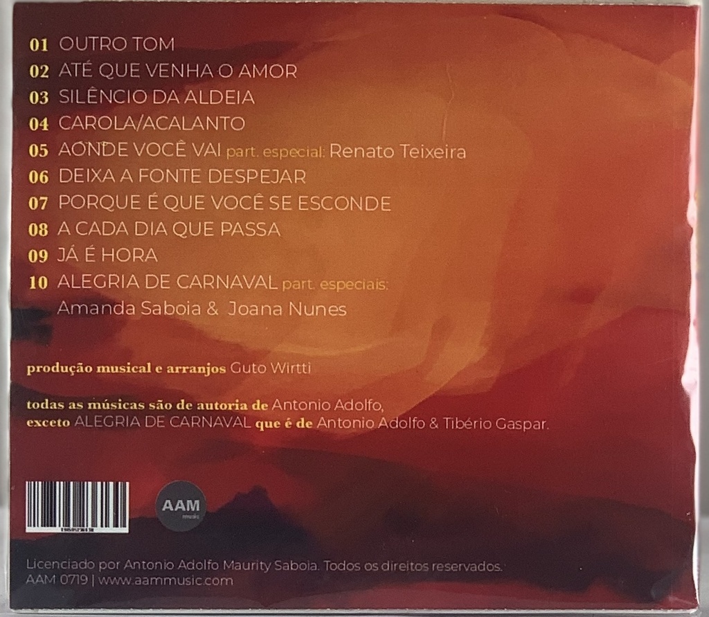 Carol Saboya - Outro Tom [Canções de Antonio Adolfo] (CD novo)