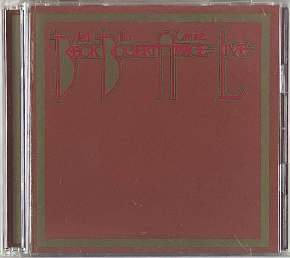 Jeff Beck - Beck, Bogert & Appice Live (2CD usado)