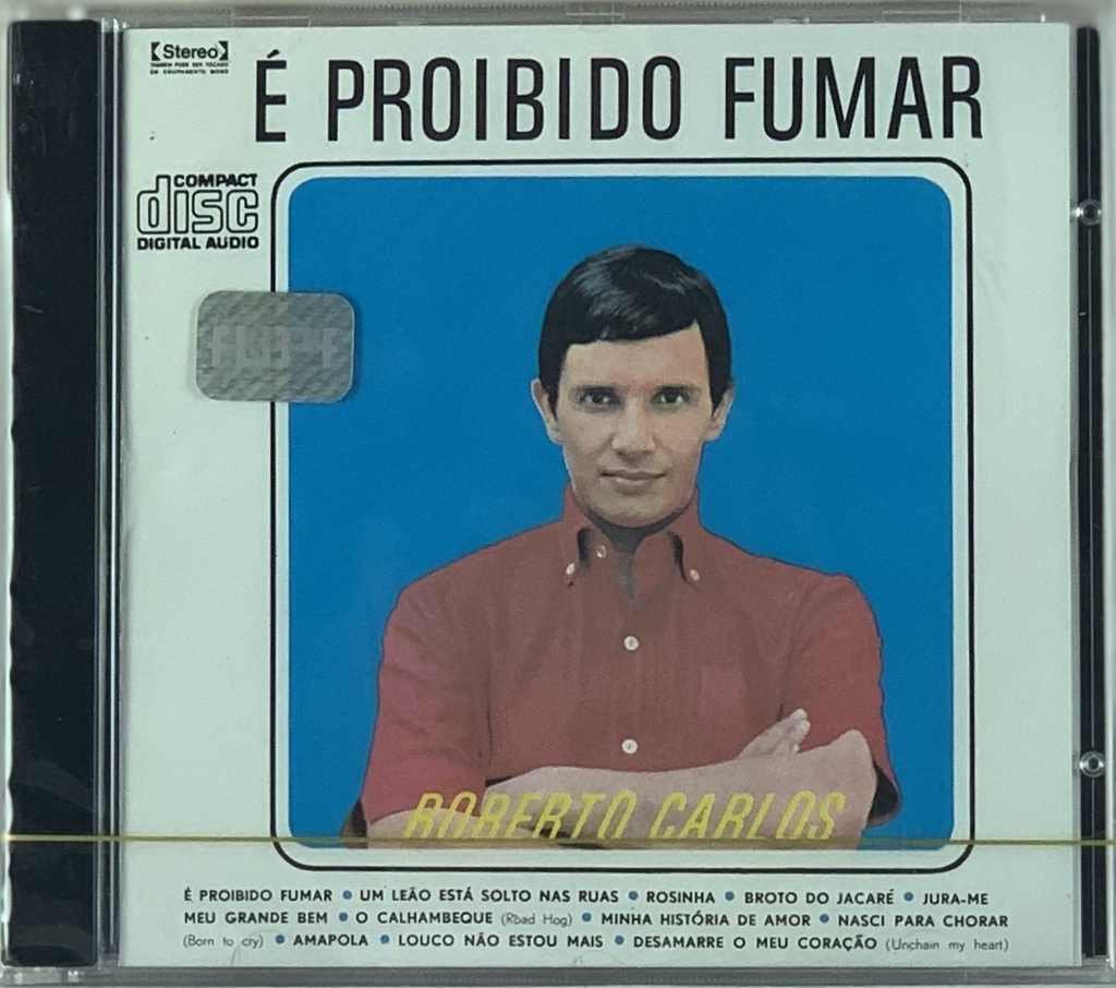 Roberto Carlos - É Proibido Fumar (CD novo)