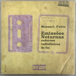 [TOM] Emissões Noturnas [Cadernos Radiofônicos de Fm] - Fabio Massari (Livro usado)